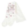 Picture of PRE ORDER Monnalisa Bebe Girls Bear Tights - Ivory Pink