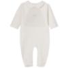 Picture of Sofija Baby Bambini Collection Babygrow With Collar - Ivory