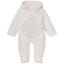 Picture of Sofija Baby Bambini Collection Front Opening Padded Pramsuit - Ivory