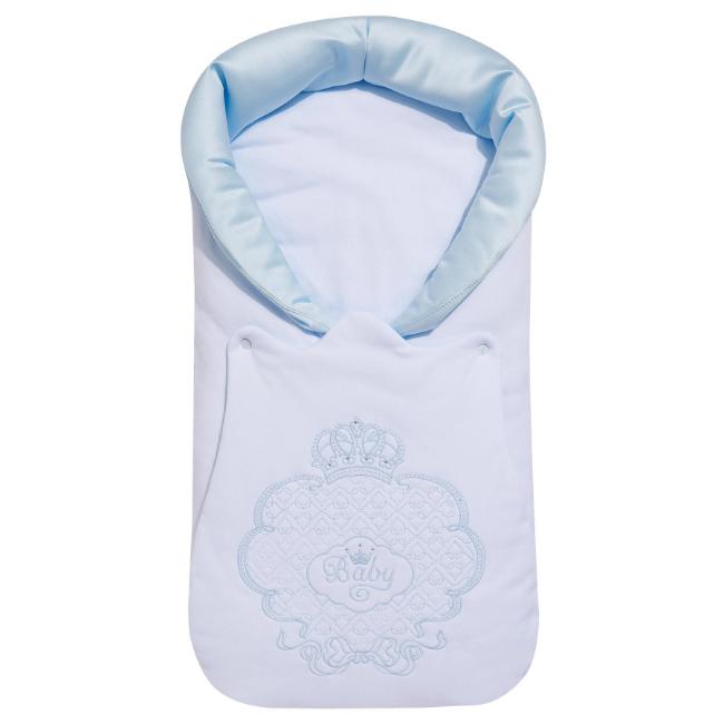 Picture of Sofija Baby Bambini Collection Padded Baby Nest - Blue