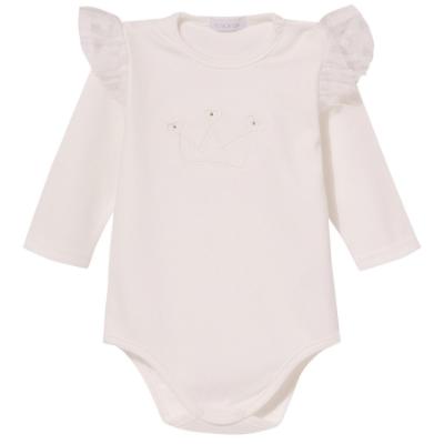 Picture of Sofija Baby Sabrina Collection Bodysuit & Tulle Heart Skirt Set x 2 - Ivory