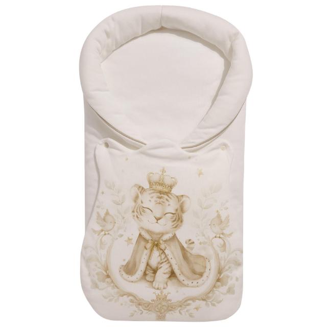 Picture of Sofija Baby Asim Collection Padded Baby Nest - Ivory