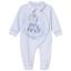 Picture of Sofija Baby Asim Collection Front Opening Babygrow - Blue