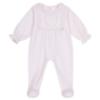 Picture of Deolinda Baby Girls Superstar Diamante Sleepsuit & Hat Set X 2 - Pink
