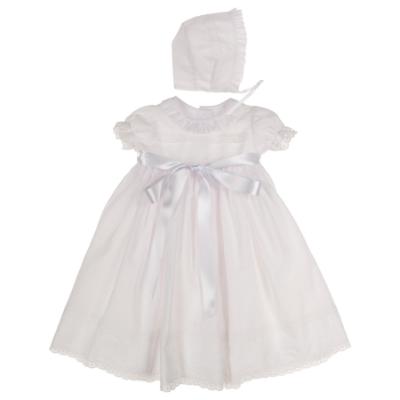 Picture of ACH Baby Gown & Bonnet Set X 2 - White White