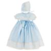 Picture of ACH Baby Gown & Bonnet Set X 2 - Blue Cream