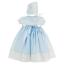 Picture of ACH Baby Gown & Bonnet Set X 2 - Blue Cream