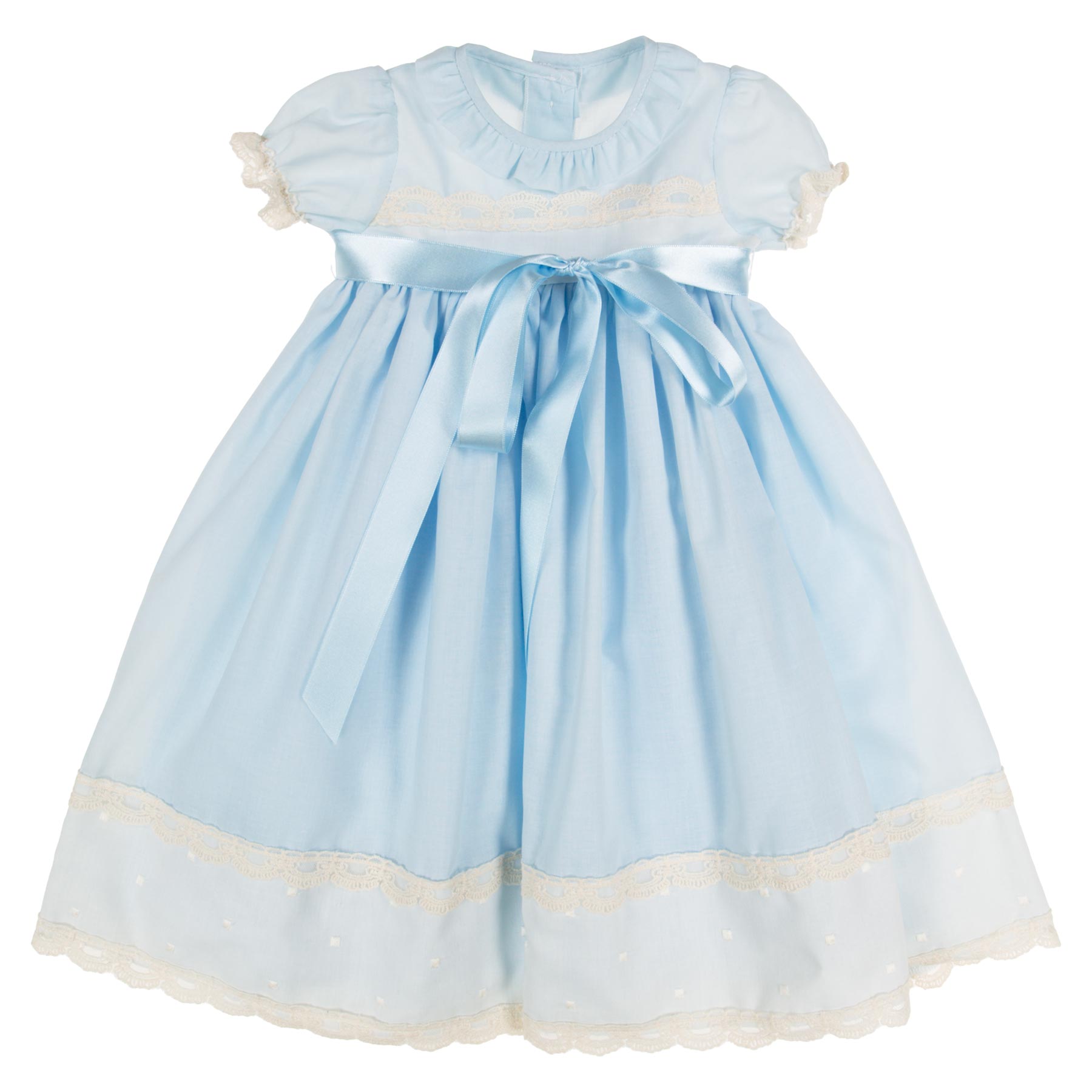 princess polly baby blue dress ACH Baby Gown & Bonnet Set X 2