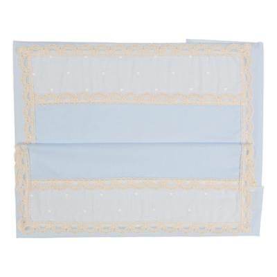 Picture of ACH Baby Carry Cot Bedding Set X 3 - Blue Cream