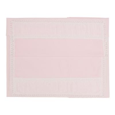 Picture of ACH Baby Carry Cot Bedding Set X 3 - Pink White