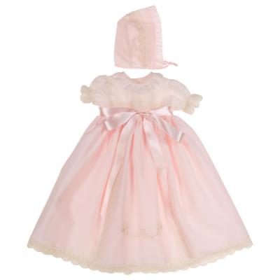 Picture of ACH Baby Gown & Bonnet Set X 2 - Pink Cream