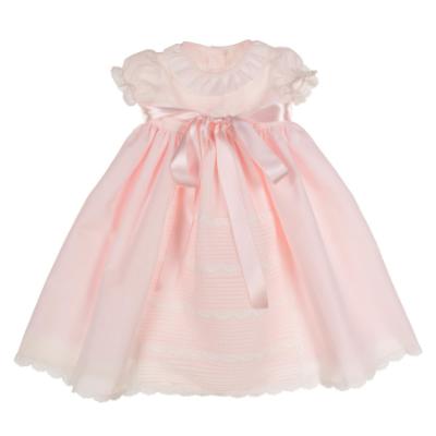 Picture of ACH Baby Gown & Bonnet Set X 2 - Pink White