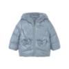Picture of Mayoral Toddler Girls Winter Reversible Faux Fur Jacket - Blue Bell