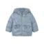Picture of Mayoral Toddler Girls Winter Reversible Faux Fur Jacket - Blue Bell