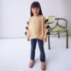 Picture of Mayoral Girls Winter Bow Detail Sweater & Leggings Set X 2 - Make-up Pink