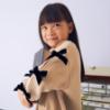 Picture of Mayoral Girls Winter Bow Detail Sweater & Leggings Set X 2 - Navy Blue