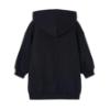 Picture of Mayoral Girls Winter Teddy Bear Hooded Tunic - Black Beige