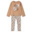 Picture of Mayoral Girls Winter I Like You Top & Legging Set X 2 - Beige Black