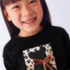 Picture of Mayoral Girls Winter Glitter Teddy Bear Top & Legging Set X 2 - Black Beige