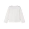 Picture of Mayoral Girls Winter Top & Check Shorts Set X 2 - Ivory Navy Blue