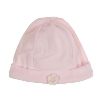 Picture of Deolinda Baby Girls Fantasy Smocked Sleepsuit & Hat Set X 2 - Pink