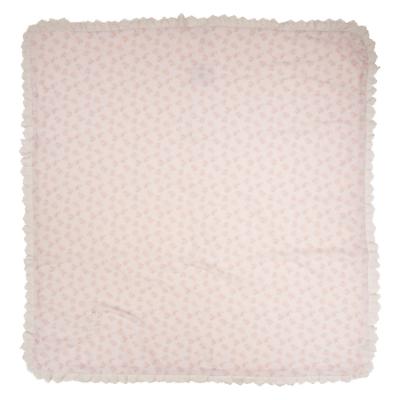Picture of Deolinda Baby Girls Donna Floral Velour Blanket - Pink