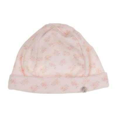 Picture of Deolinda Baby Girls Donna Front Opening Sleepsuit & Hat Set X 2 - Pink