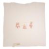 Picture of Jamiks Kids Baby Girls Charlene 3 Bears Organic Muslin Gift Set X 2 - Ivory Pink