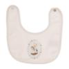 Picture of Jamiks Kids Baby Boys Andretti Rocking Horse  Babygrow Hat Swaddle Bib Velour Set X 4 - Ivory Pale Blue