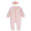 Picture of Sofija Baby Sabrina Collection Heart Tulle Babygrow With Headband Set X 2 - Pink