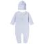 Picture of Sofija Baby Bambini Collection Babygrow With Hat Set X 2 - Blue