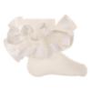 Picture of Beau KiD Girls Ruffle Ribbon & Tulle Ankle Socks - Ivory