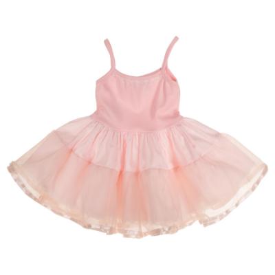 Picture of Beau KiD Girls Cotton Ruffle Petticoat With Tulle & Lace - Pink