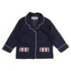 Picture of Beau KiD Boys Smocked Pyjamas Set X 2 - Navy Blue