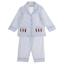 Picture of Beau KiD Boys Smocked Pyjamas Set X 2 - Sky Blue