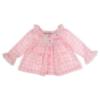 Picture of Beau KiD Baby Girls Check Pyjamas Set X 2 - Pink White