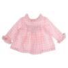 Picture of Beau KiD Girls Check Pyjamas Set X 2 - Pink White