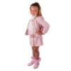 Picture of Beau KiD Girls Tweed Skirt Blouse & Jacket Set  X 3 - Pink White
