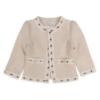 Picture of Beau KiD Girls Tweed Skirt Ruffle Blouse & Jacket Set  X 3 - Ivory