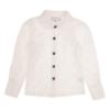 Picture of Beau KiD Girls Tweed Shorts Ruffle Blouse & Jacket Set  X 3 - Ivory Navy