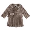 Picture of Beau KiD Girls Dress & Jacket Set  X 2 - Brown Ivory