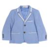 Picture of Beau KiD Boys Shirt, Bermuda Shorts, Jacket, Bow Tie & Belt Set  X 5 - Sky Blue