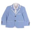 Picture of Beau KiD Boys Shirt, Bermuda Shorts, Jacket, Bow Tie & Belt Set  X 5 - Sky Blue