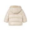 Picture of Mayoral Toddler Girls Winter Reversible Faux Fur Jacket - Beige