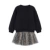 Picture of Mayoral Girls Winter Tulle Skirt Set X 2 - Black