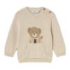 Picture of Mayoral Toddler Boys Winter Oversized Teddy Jumper - Beige