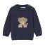 Picture of Mayoral Toddler Boys Winter Oversized Teddy Jumper - Blue