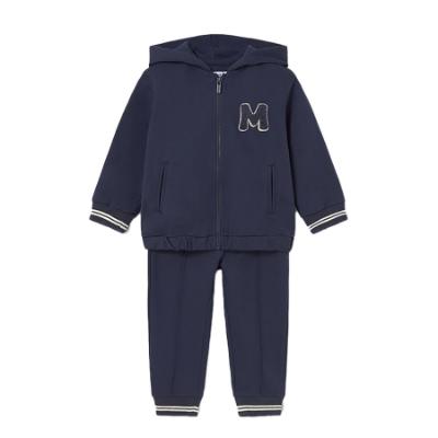 Picture of Mayoral Toddler Boys Winter Hooded Tracksuit Set X 2 - Navy Blue