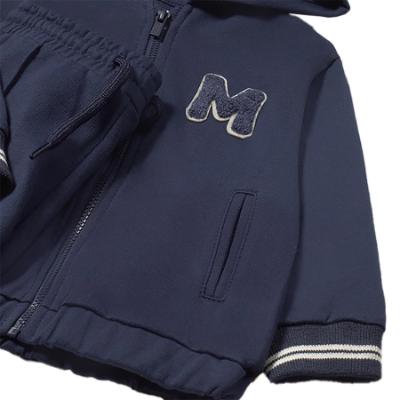 Picture of Mayoral Toddler Boys Winter Hooded Tracksuit Set X 2 - Navy Blue
