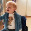 Picture of Mayoral Toddler Boys Winter Teddy T-Shirt - Ivory Beige